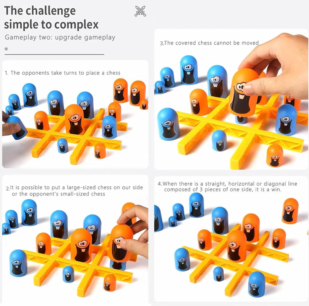 Tic-Tac-Toe Puzzle Game