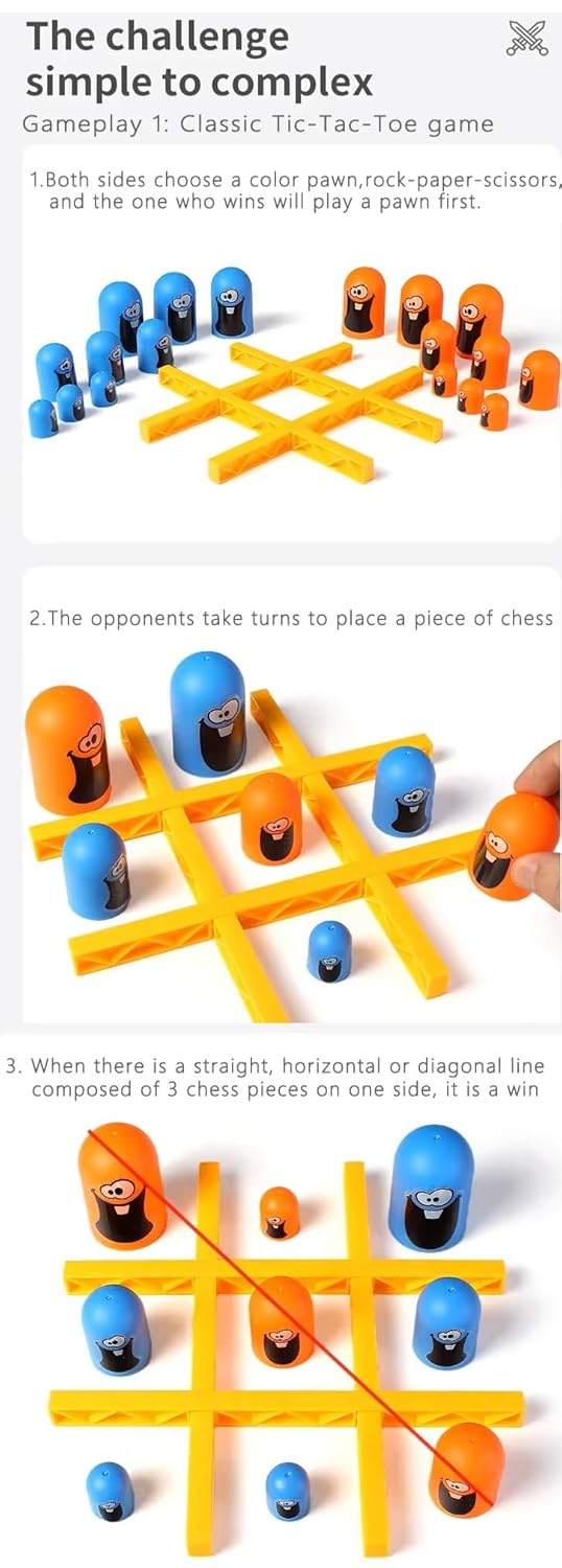 Tic-Tac-Toe Puzzle Game