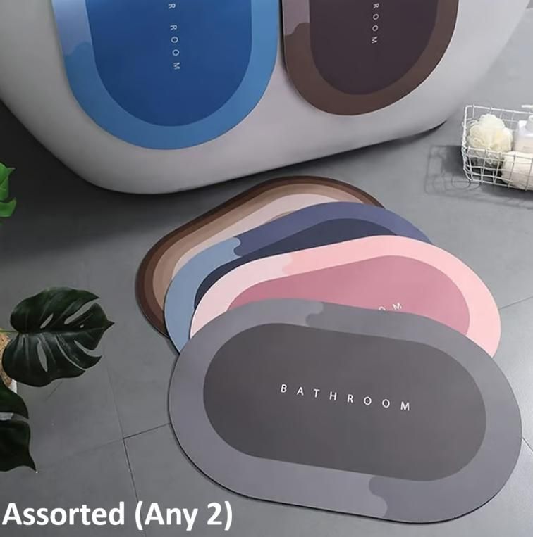 Water Absorbing Anti Slip Floor Mat