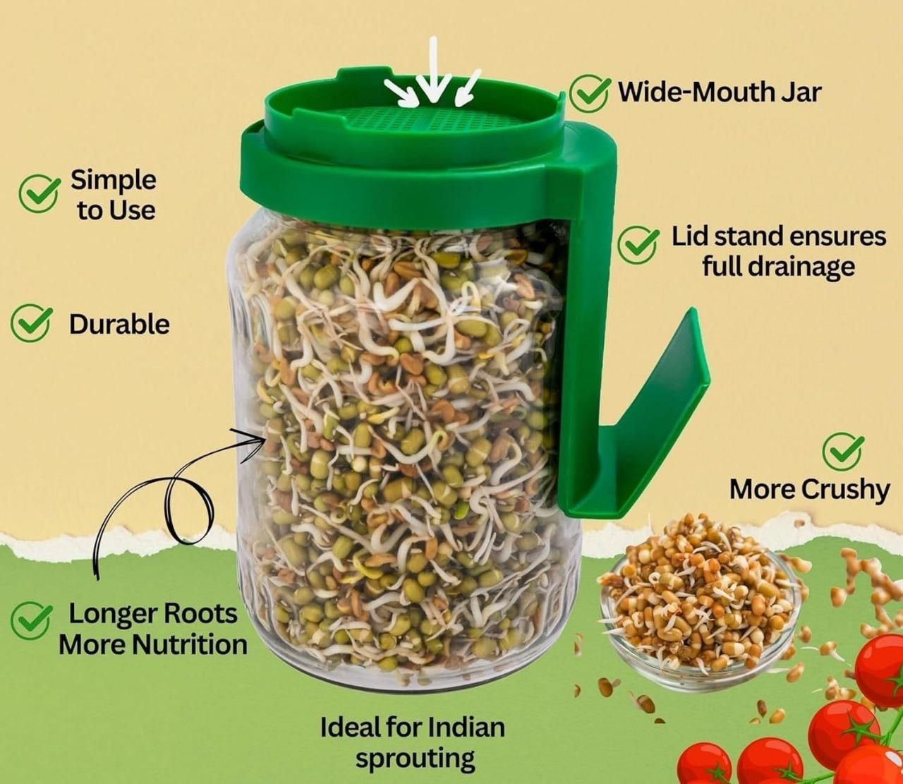 Sprouting Jar