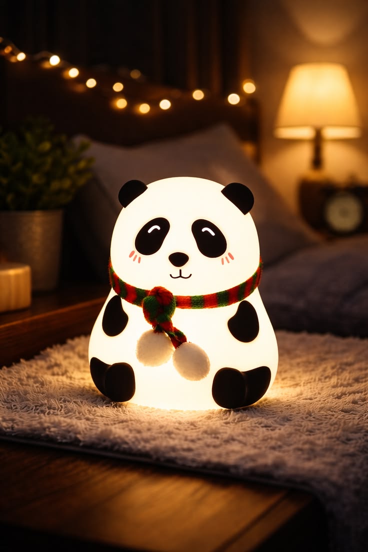 Cute Panda Light Lamp