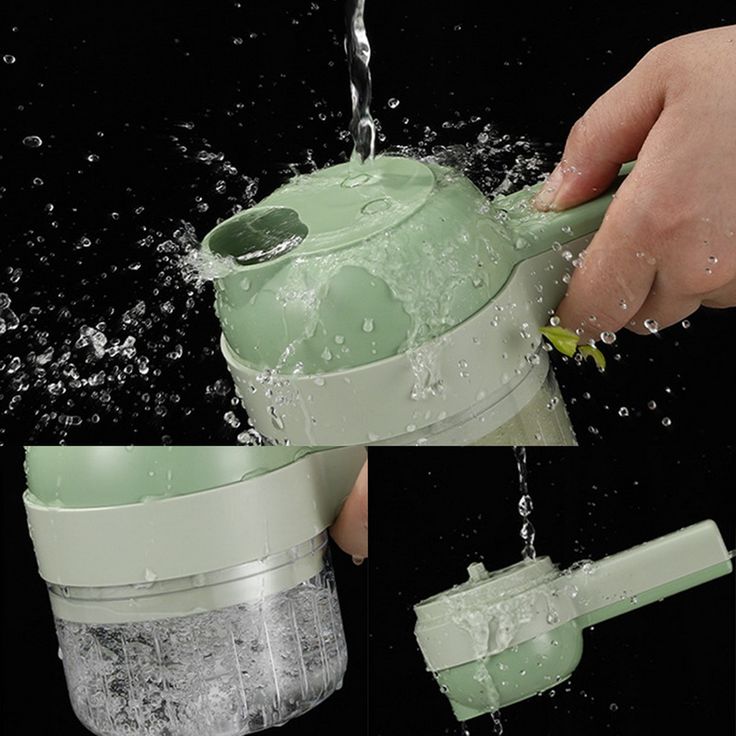 4 in 1 Portable Electric Vegetable Cutter Set