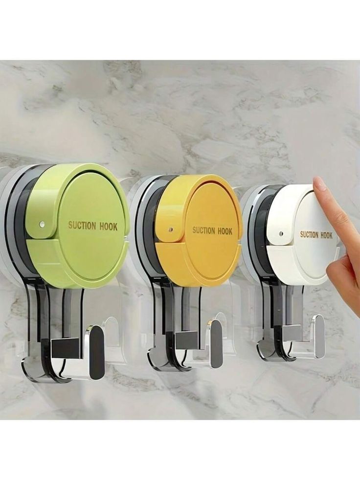 Suction Wall Hooks (Pack of 2)