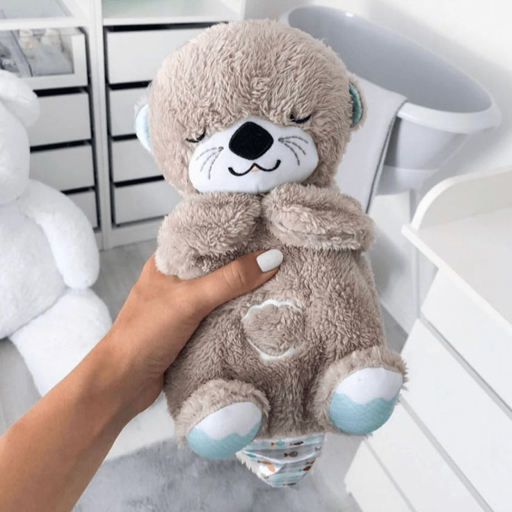 Breathing Teddy Bear with Soothing Music, Comfort Plush