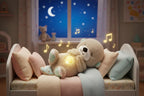 Breathing Teddy Bear with Soothing Music, Comfort Plush