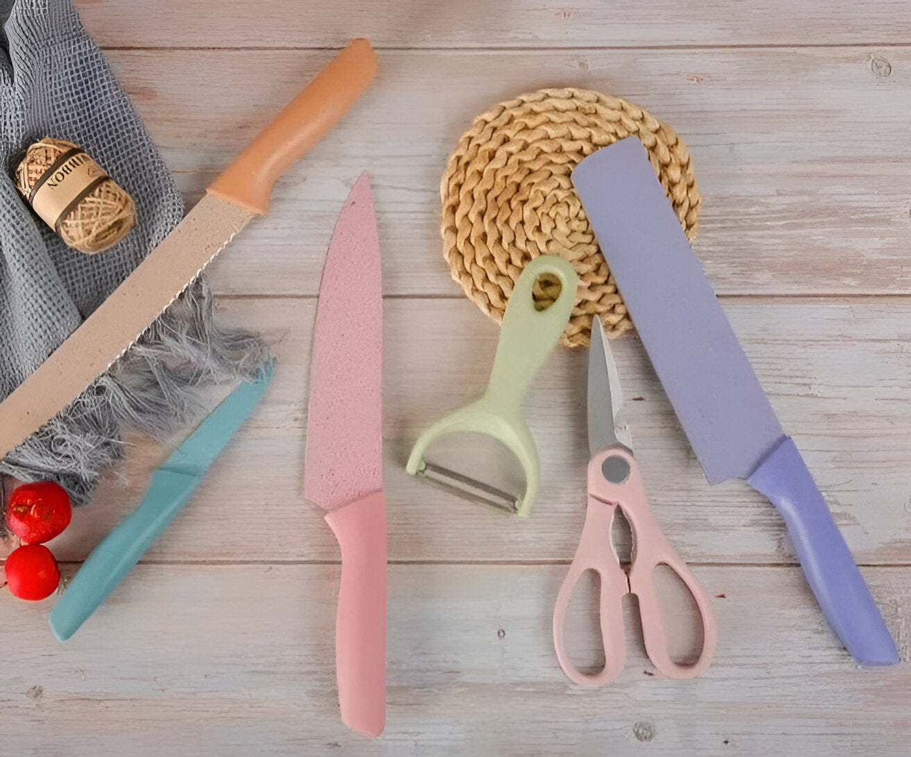 Colorful Kitchen Knife Set