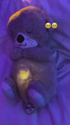 Breathing Teddy Bear with Soothing Music, Comfort Plush