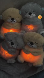 Breathing Teddy Bear with Soothing Music, Comfort Plush